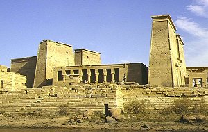 Isis-Tempel der Insel Philae